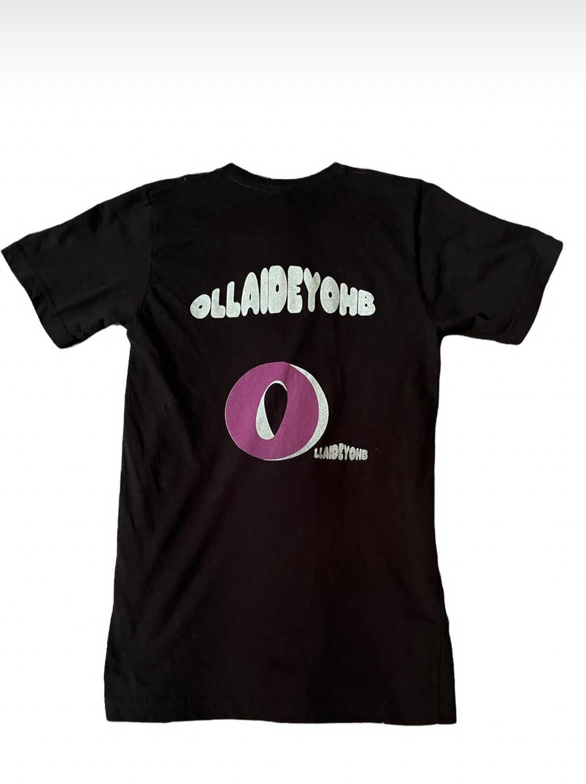 "OLLAIDEYOHB" T-SHIRT - BLACK