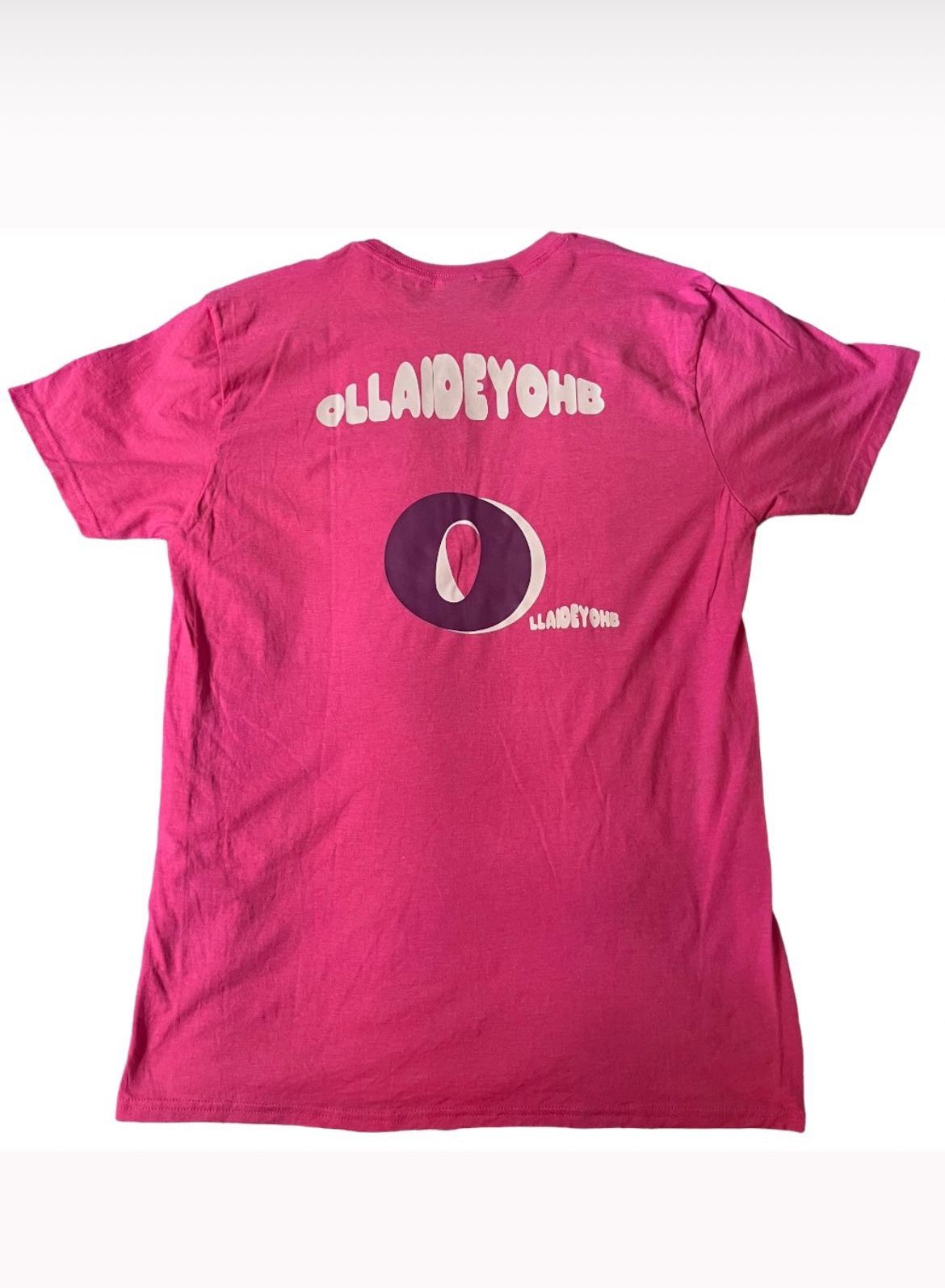 "OLLAIDEYOHB" T-SHIRT - PINK