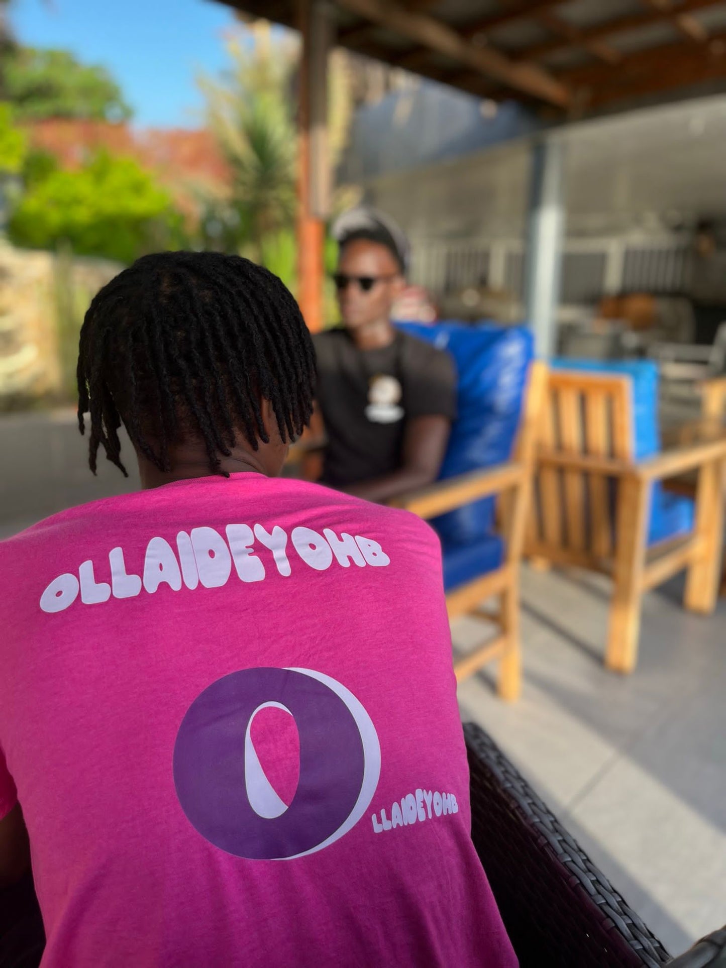 "OLLAIDEYOHB" T-SHIRT - PINK