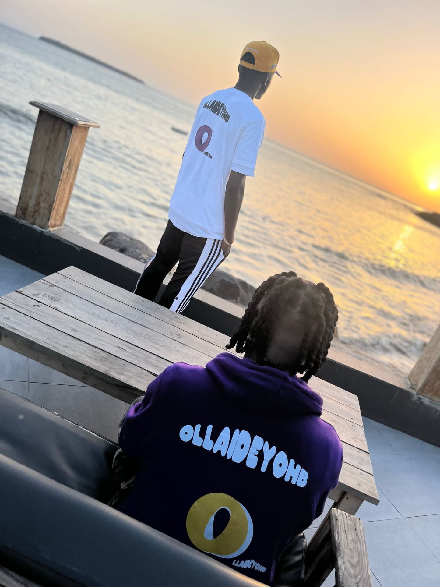 "OLLAIDEYOHB" HOODIE - PURPLE